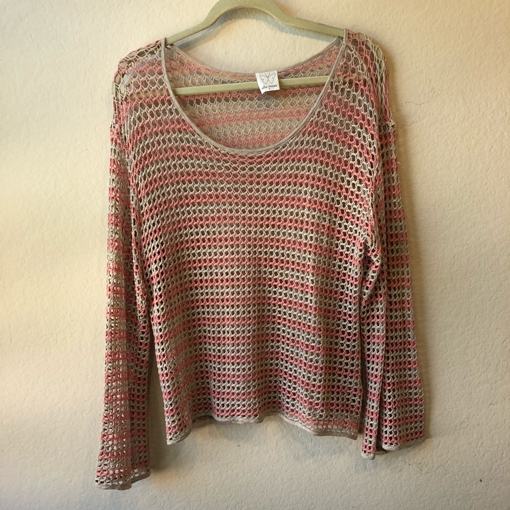 Ella Moss Crochet Sweater